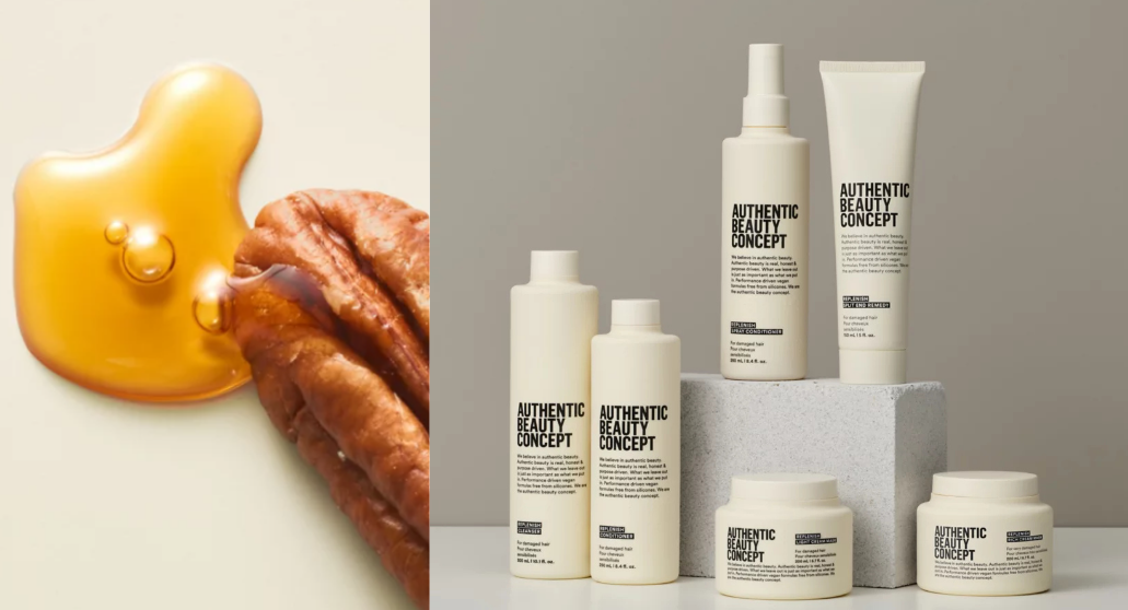 Kuvassa Authentic beauty replenish tuotteita