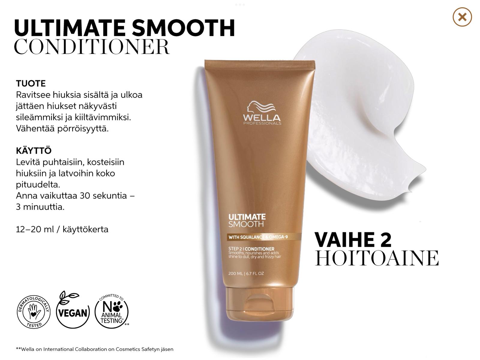 Tuotekuva: Ultimate smooth hoitoaine